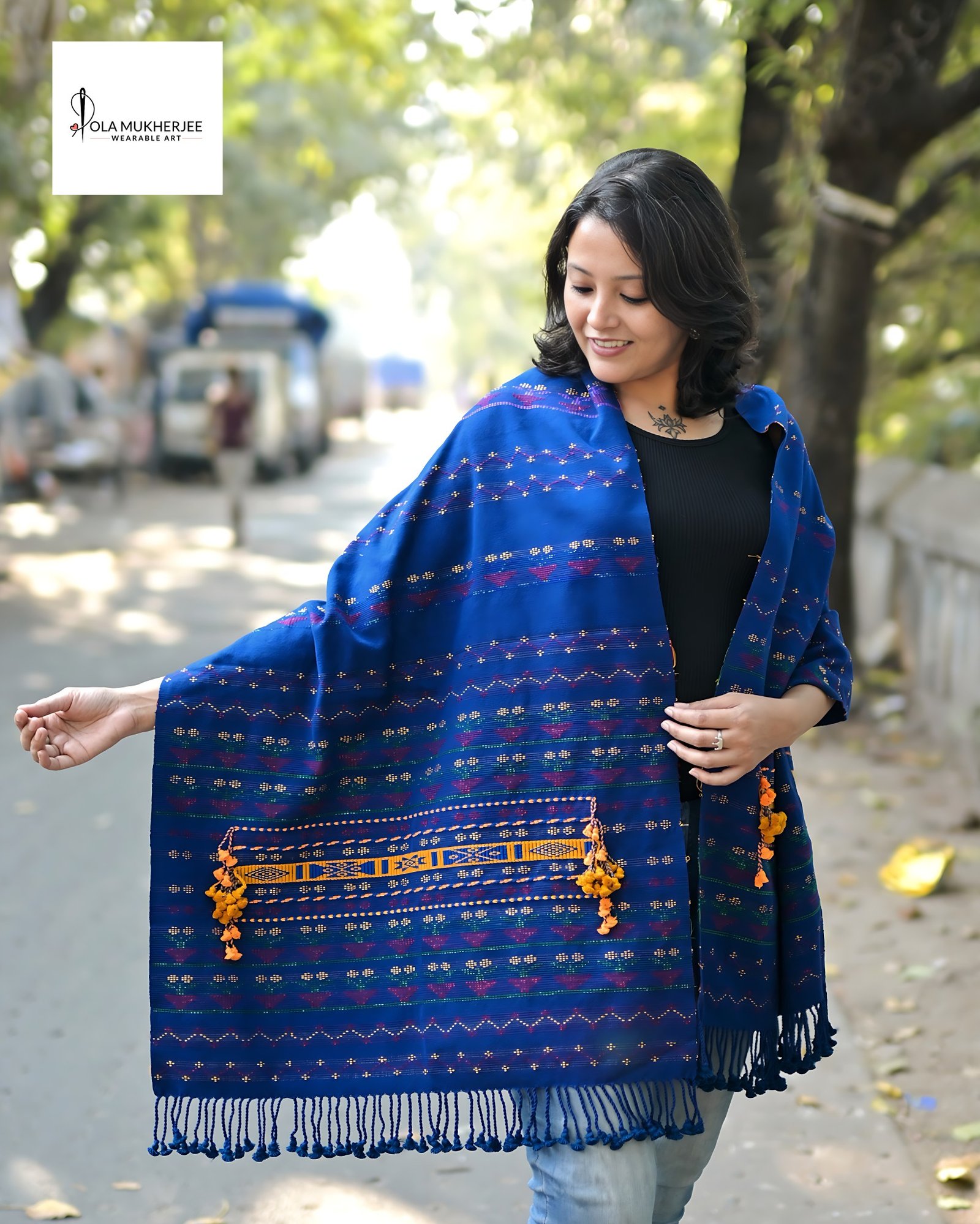 Karbi Handwoven Stole